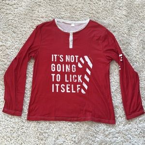 Christmas Pajama Shirt - NWOT